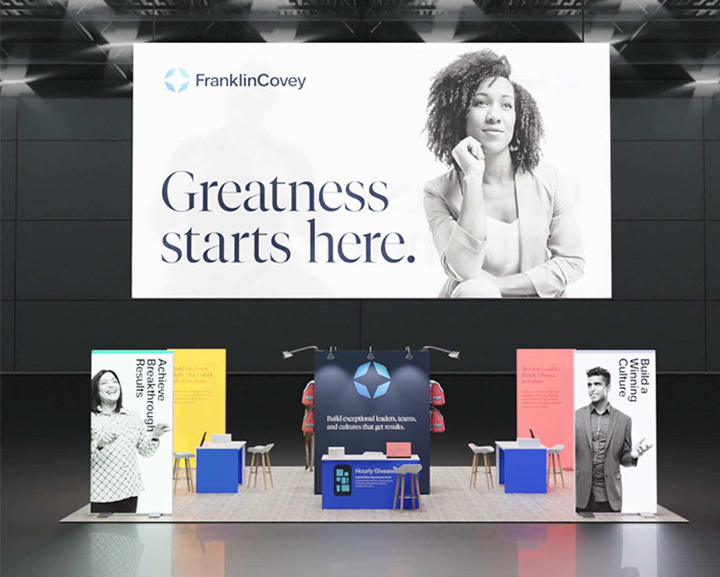 FranklinCovey ATD Booth Design - Stoke